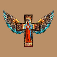 Our Lady Of Guadalupe Cross With Wings Vintage Hoodie | Teevron