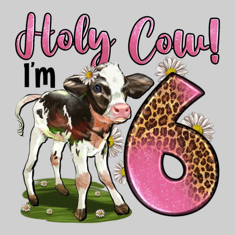 Holy Cow I'm 6 Years Old Premium Tee by LillyAllenDesigns | Teevron