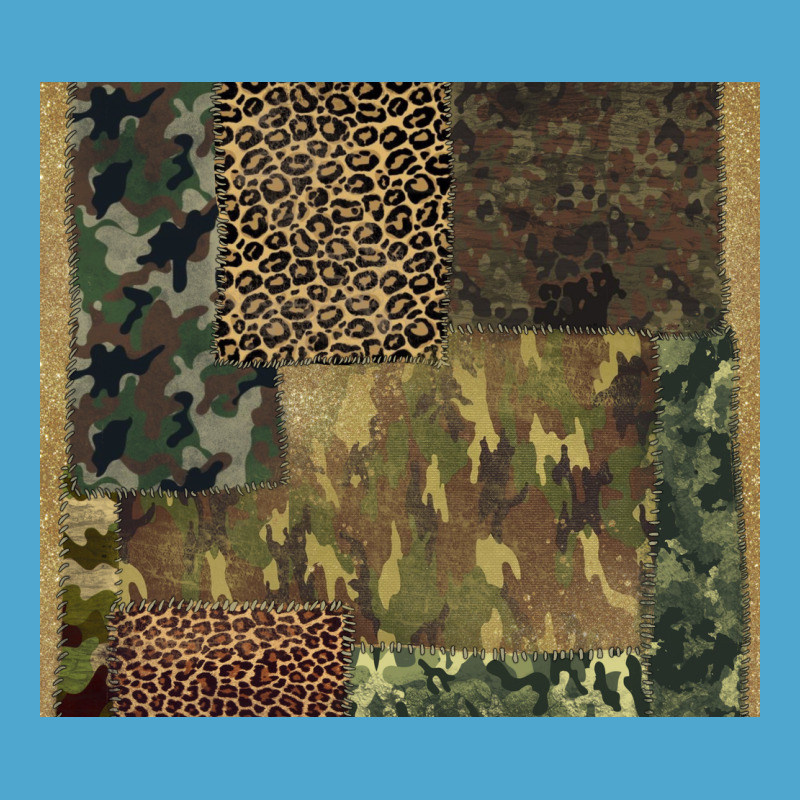 Camouflage Leopard Patches Premium Hoodie by BarkalooDesign | Teevron