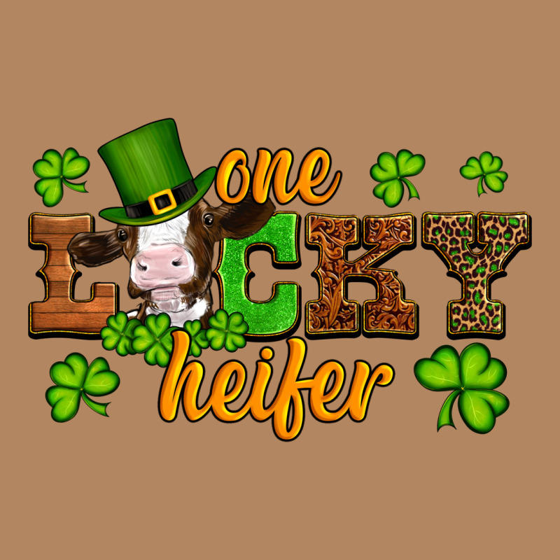 St Patricks One Lucky Heifer Baby Cow Long Sleeve Tee by Artiststas | Teevron