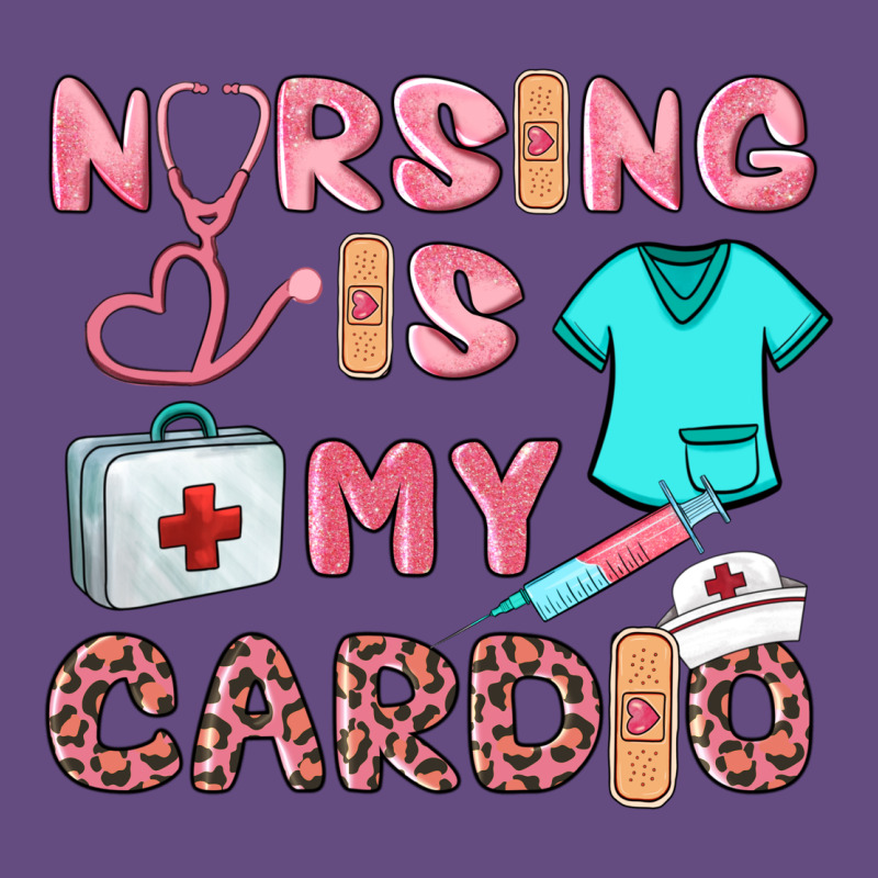Nursing Is My Cardio Vintage Hoodie by BarkalooDesign | Teevron