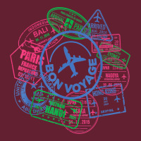 Bon Voyage Travel Stamp T Shirt Classic Tee | Teevron