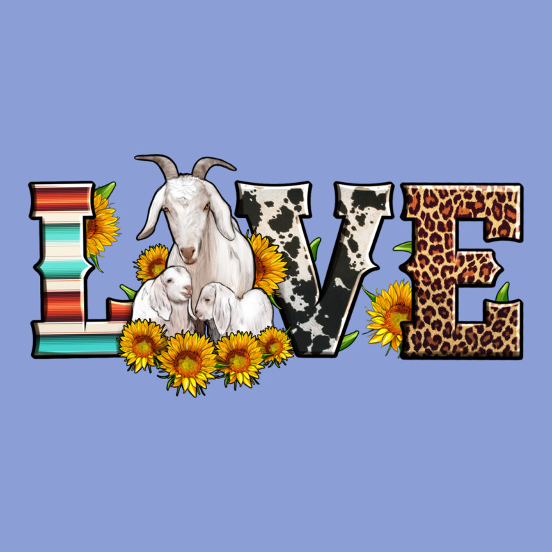 Love Goats Serape Cowhide Leopard Goat Family Long Sleeve Tee by Artiststas | Teevron