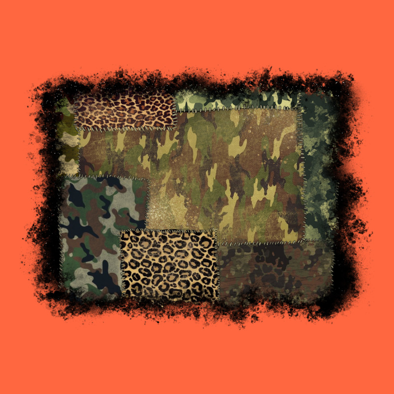 Camouflage Leopard Background Premium Hoodie by BarkalooDesign | Teevron