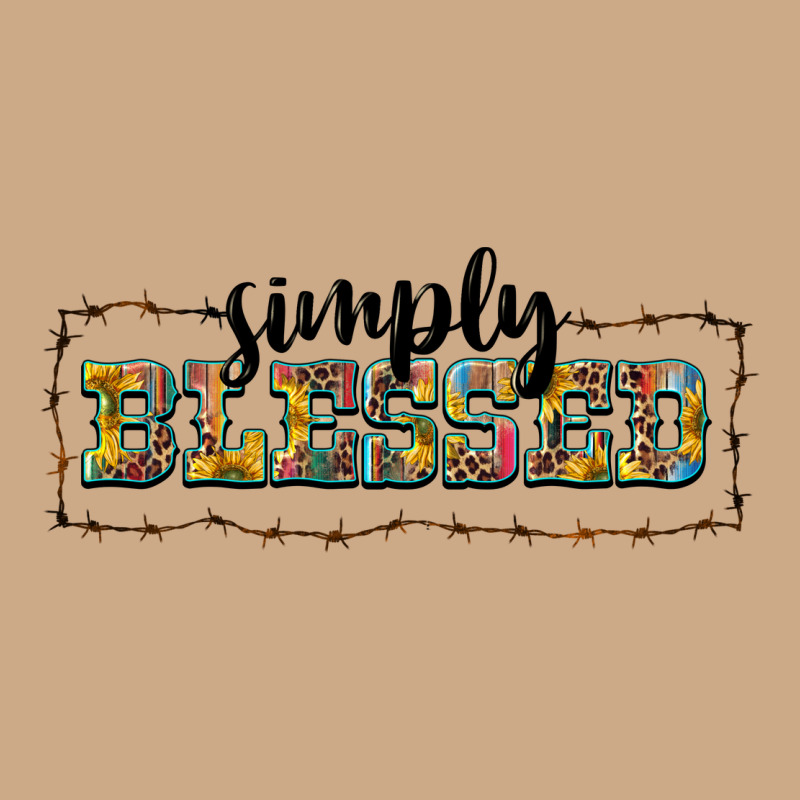 Simply Blessed Vintage Hoodie by BarkalooDesign | Teevron