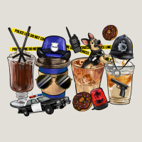 Police Coffee Cups Heavy Core Tee | Teevron
