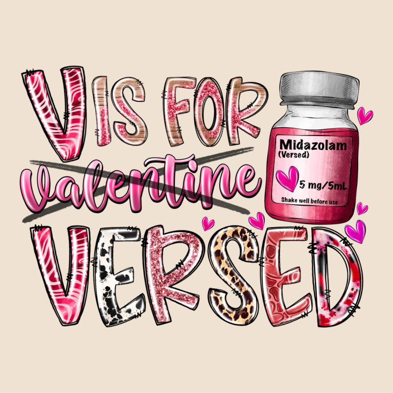 V Is For Valentine Versed Urban Heavy Tee by RacoonDesign | Teevron