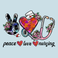 Peace Love Nursing Ladies Tee | Teevron