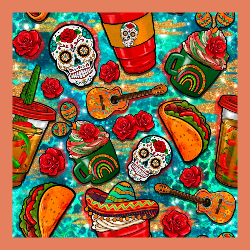 Hispanic Heritage Month Coffee Cups And Taco With Glitter And Leopard  Classic Tee by BundleAndBundleShop | Teevron