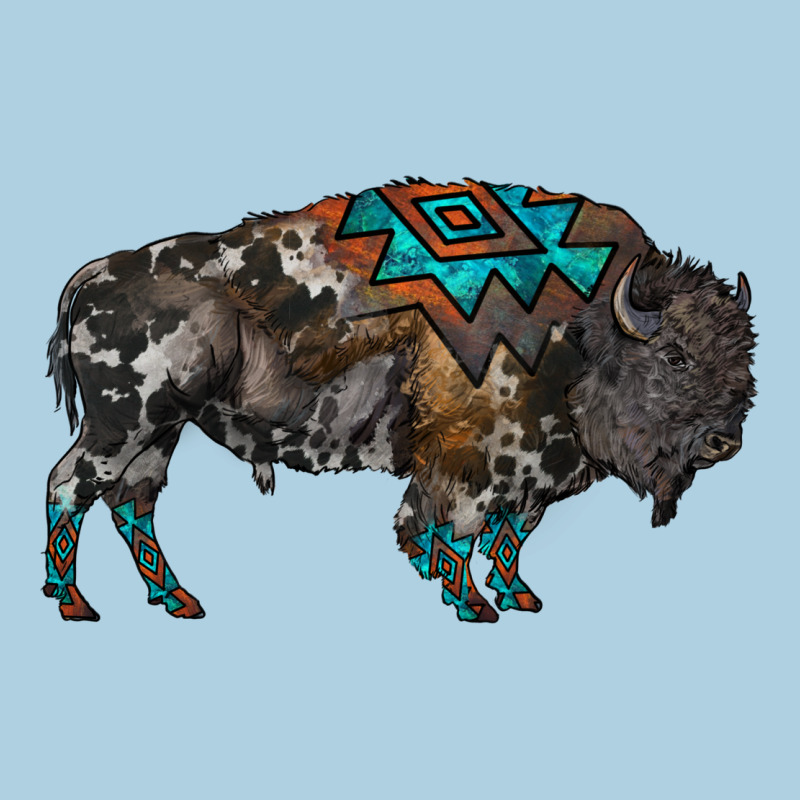 Cowhide Bison Premium Hoodie by RanaPortraitStore | Teevron