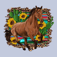 Western Horse Cactus Sunflowers Serape Leopard  Turquoise Wooden Long Sleeve Tee | Teevron
