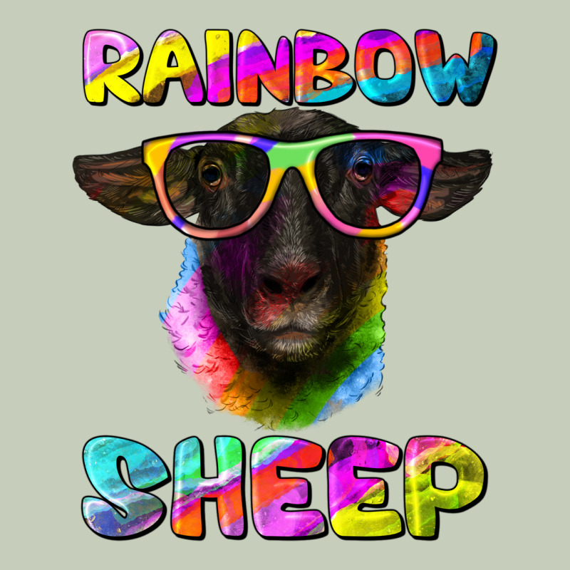 Rainbow Sheep Suffolk Sheep Long Sleeve Tee by Artiststas | Teevron