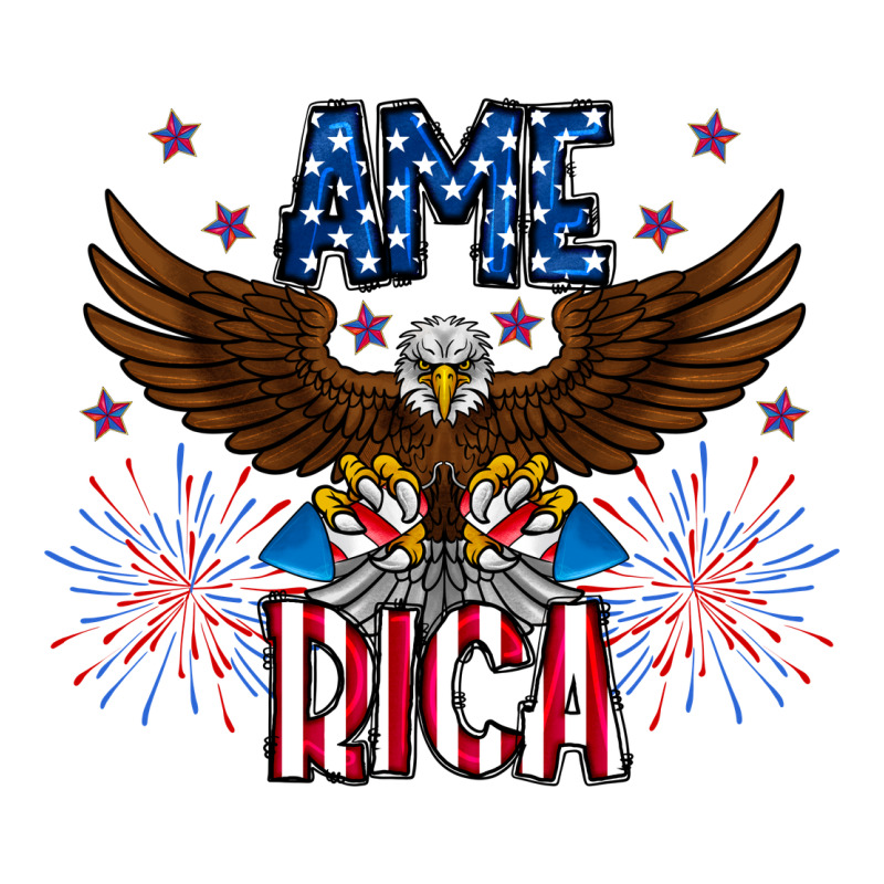 America Eagle Premium Tee by CowhideDigitalArt | Teevron