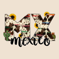 Mexico State Cowhide Serape Cactus Urban Heavy Tee | Teevron