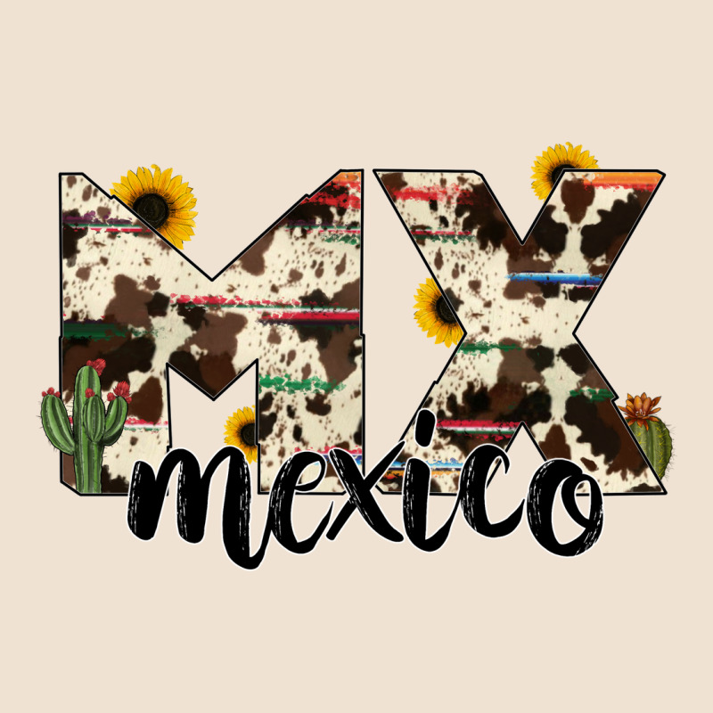 Mexico State Cowhide Serape Cactus Urban Heavy Tee by RanaPortraitStore | Teevron