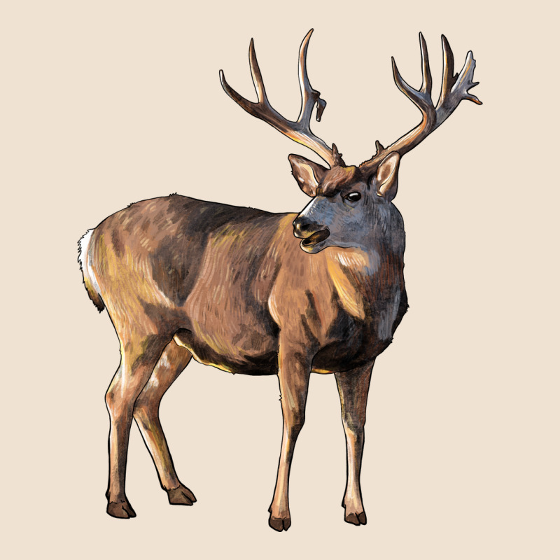 Mule Buck Deer Urban Heavy Tee by LillyAllenDesigns | Teevron