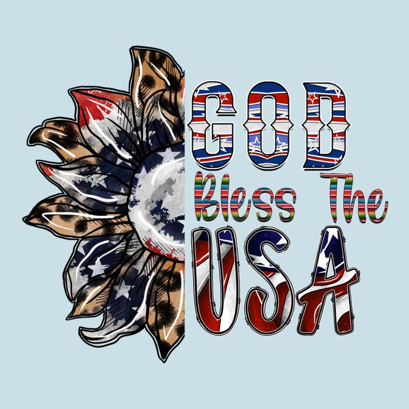God Bless The Usa Ladies Tee by SublimationCraftShop | Teevron
