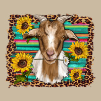 Goat Daisy Sunflowers Leopard Serape Glitter Long Sleeve Tee | Teevron