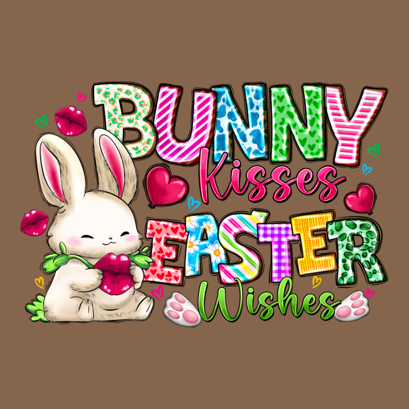 Bunny Kisses Easter Wishes Premium Tee by CowhideDigitalArt | Teevron