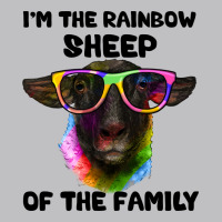 I'm The Rainbow Sheep Of The Family Suffolk Sheep Long Sleeve Tee | Teevron
