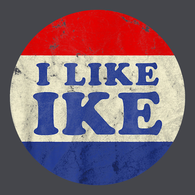 I Like Ike Political Button Vintage Distressed Classic Tee by baoMotion | Teevron
