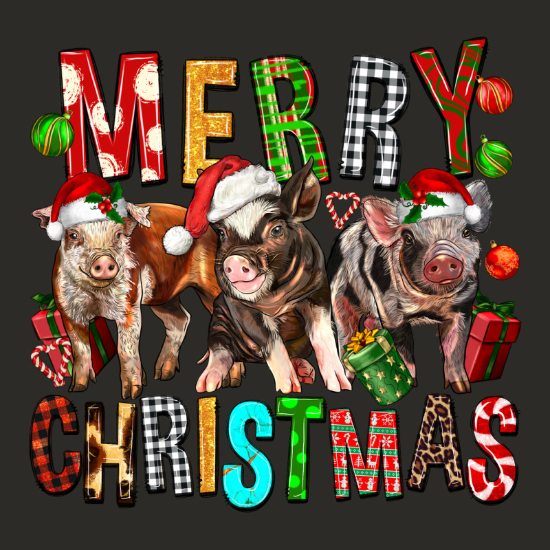 Merry Christmas Pigs Heavy Core Tee by FaDigitalArtStudio | Teevron