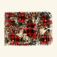 Christmas Leopard Cowhide Background Premium Hoodie | Teevron