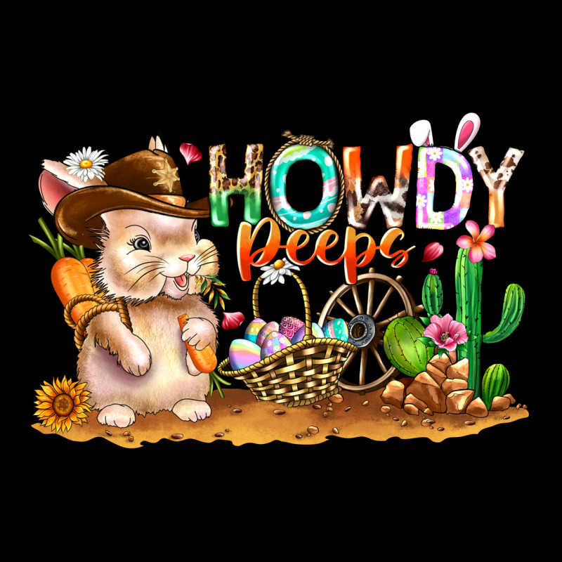 Easter Howdy Peeps Bunny Premium Tee by CowhideDigitalArt | Teevron