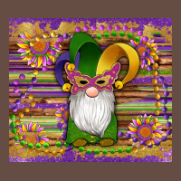Mardi Gras Gnomes Mask Serape Sunflowers Long Sleeve Tee | Teevron