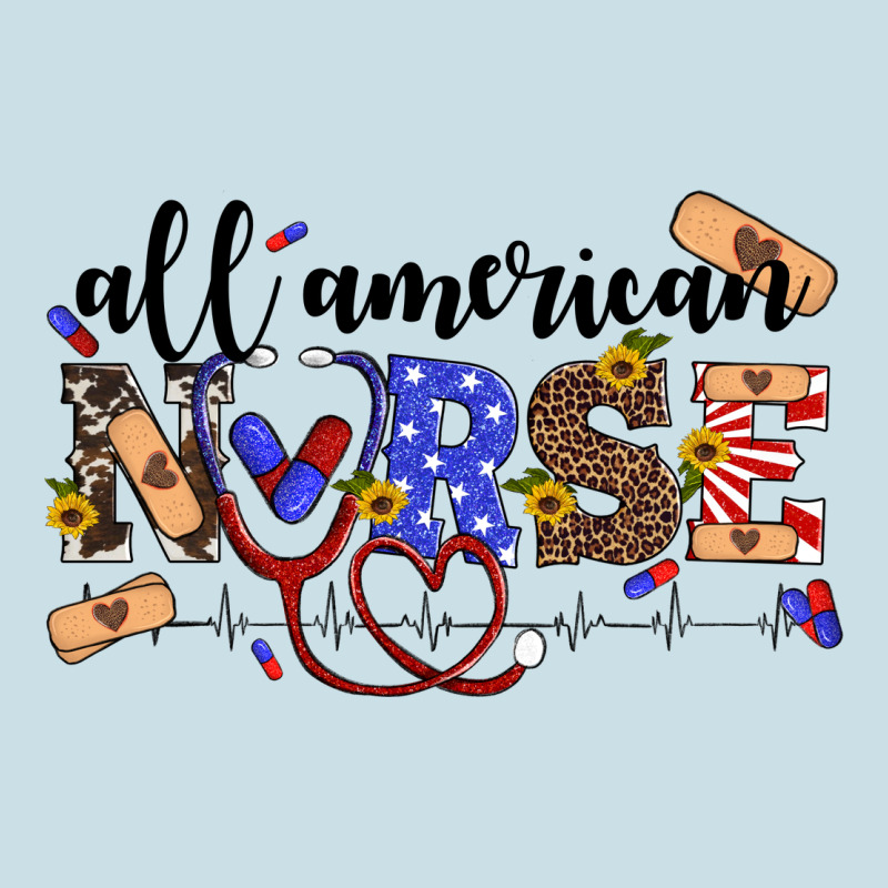All American Nurse Ladies Tee by Artiststas | Teevron