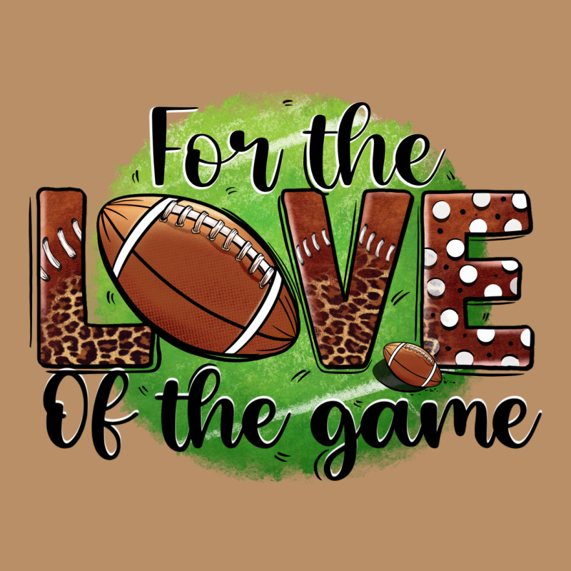 For The Love Of The Game Football Vintage Hoodie by BarkalooDesign | Teevron
