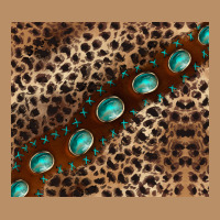 Leopard Gemstone Leather Vintage Hoodie | Teevron