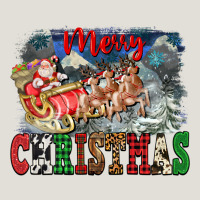 Merry Christmas Santa Sleigh Heavy Core Tee | Teevron