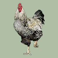 Wyandotte Rooster Urban Heavy Tee | Teevron