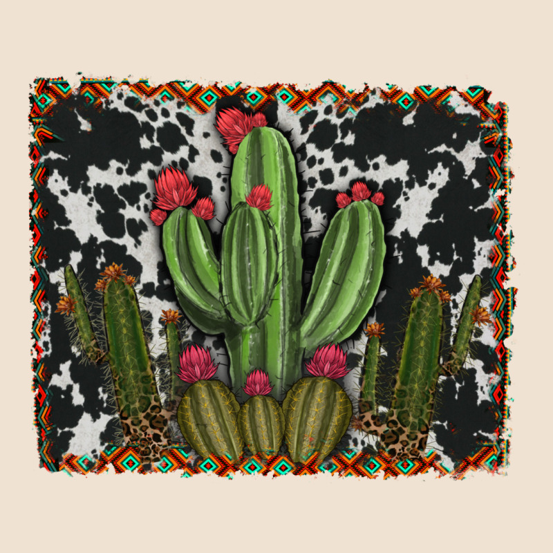 Aztec Cowhide Cacti Urban Heavy Tee by RanaPortraitStore | Teevron