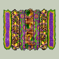 Mardi Gras Fleur De Lis Mask Leopard Glitter  Brushstrokes Long Sleeve Tee | Teevron