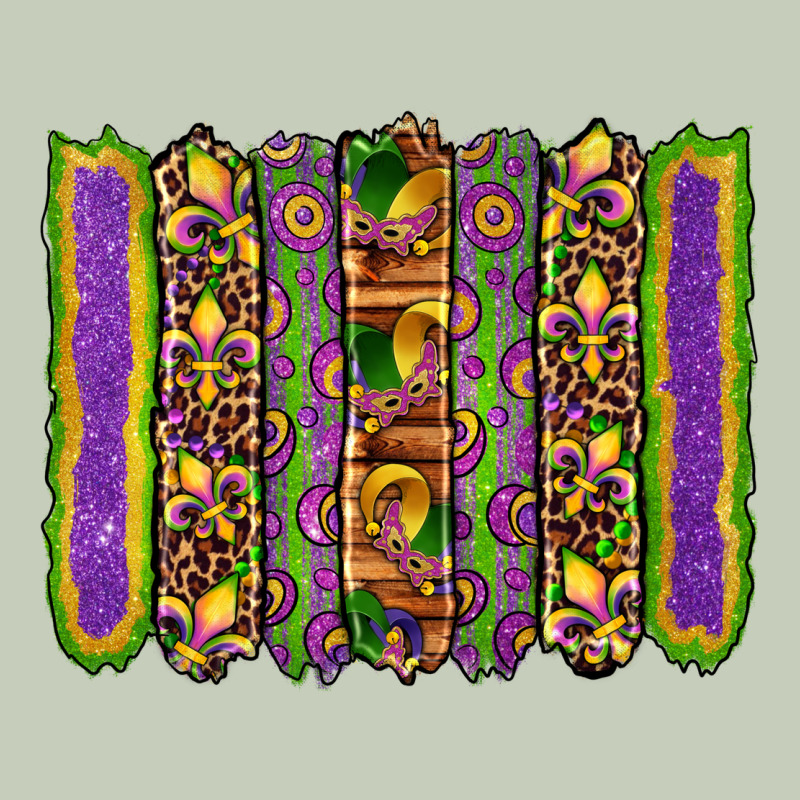 Mardi Gras Fleur De Lis Mask Leopard Glitter  Brushstrokes Long Sleeve Tee by Artiststas | Teevron