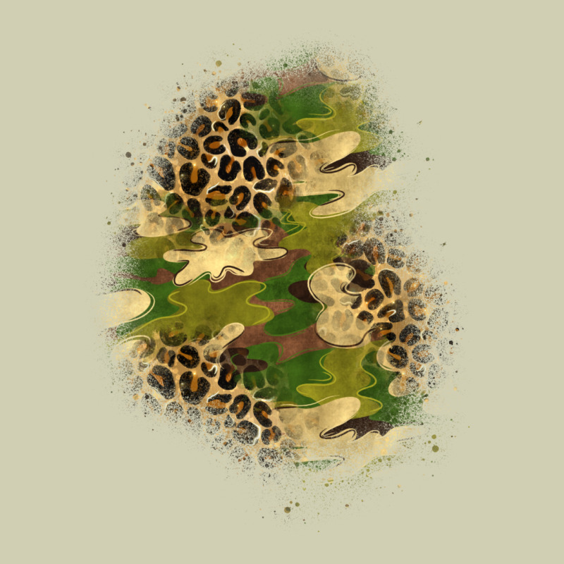 Camouflage And Leopard Patch  1 Heavy Core Tee by BundleAndBundleShop | Teevron
