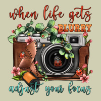 When Life Gets Blurry Adjust Your Focus Vintage Camera Heavy Core Tee | Teevron