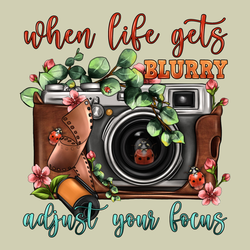 When Life Gets Blurry Adjust Your Focus Vintage Camera Heavy Core Tee by FaDigitalArtStudio | Teevron
