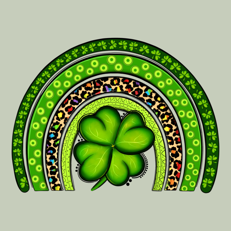 St. Patrick's Day Shamrock Rainbow Long Sleeve Tee by Artiststas | Teevron