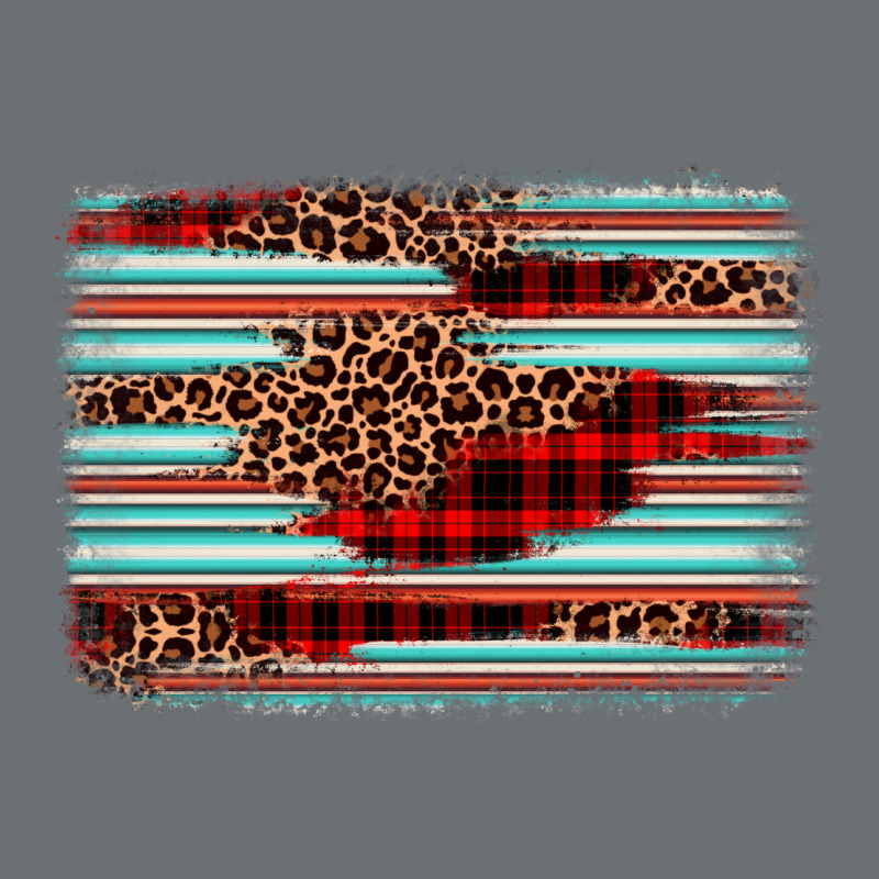 Leopard Serape Background Premium Hoodie by BarkalooDesign | Teevron