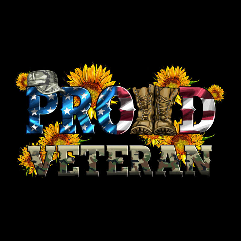 Proud Veteran Boots And Hats Ladies Tee by Artiststas | Teevron