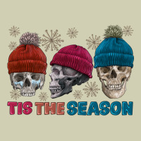 Tis The Season Skull Winter Heavy Core Tee | Teevron