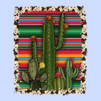 Serape Cowhide Cacti Urban Heavy Tee | Teevron