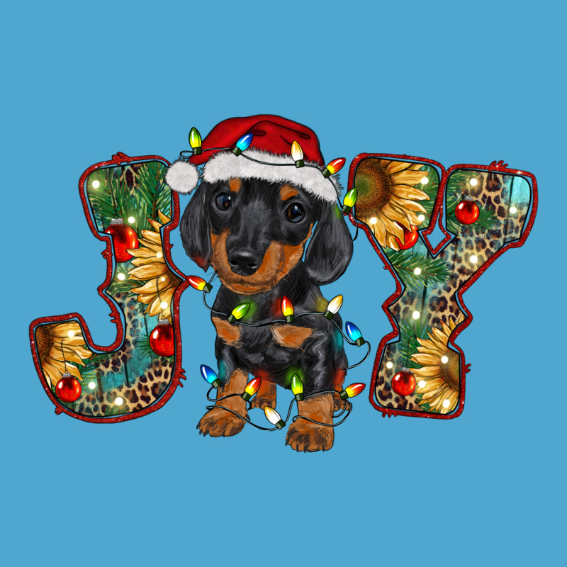 Dachshund Puppy Christmas Joy Premium Hoodie by BarkalooDesign | Teevron