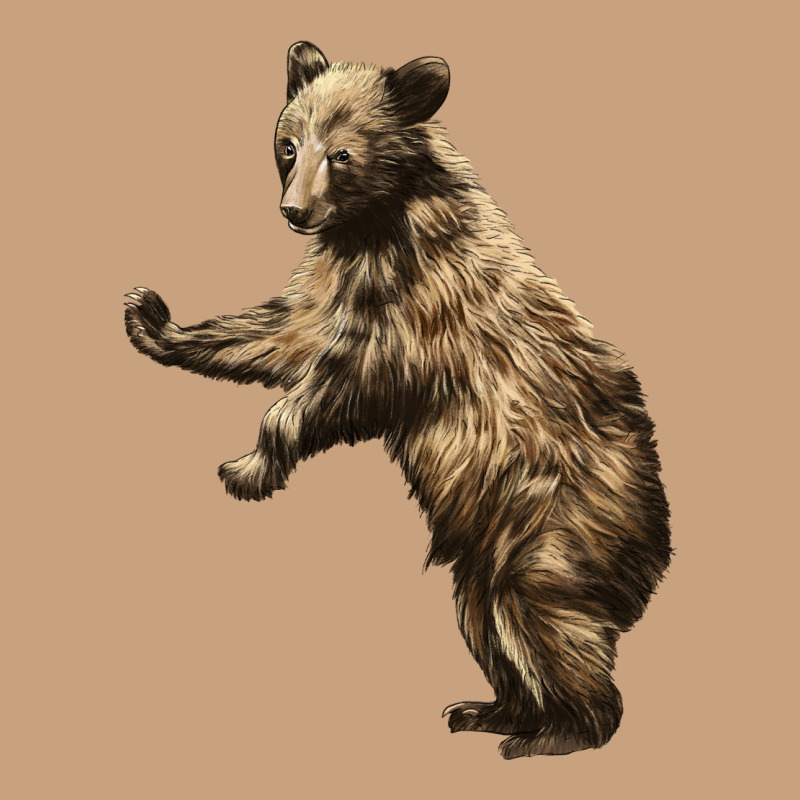 Brown Bear Cub Vintage Tee by LillyAllenDesigns | Teevron