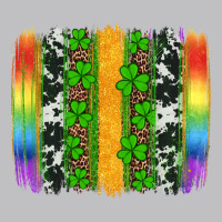 St Patricks Day Rainbow Brushstroke Long Sleeve Tee | Teevron