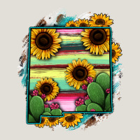 New Mexico Map Sunflower Cactus Serape Heavy Core Tee | Teevron