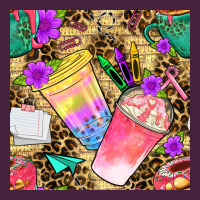 School Girl Coffee Cup With Leopard Seamless Pattern Bbs Classic Tee | Teevron